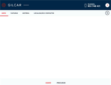 Tablet Screenshot of gilcar.pt